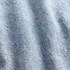 Jeans baggy ultra-doux à taille mi-haute