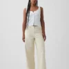Jeans baggy ultra-doux à taille mi-haute pour les silhouettes rondes