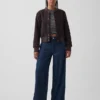 Jeans baggy ultra-doux à taille mi-haute pour les silhouettes rondes