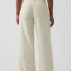 Jeans baggy ultra-doux à taille mi-haute pour les silhouettes rondes