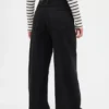 Jeans baggy ultra-doux à taille mi-haute pour les silhouettes rondes