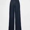 Jeans baggy ultra-doux à taille mi-haute pour les silhouettes rondes