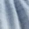 Jeans baggy ultra-doux à taille mi-haute pour les silhouettes rondes