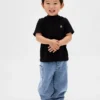 Jeans-baril en maille pour Bébé & Enfant