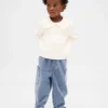 Jeans-baril en maille pour Bébé & Enfant