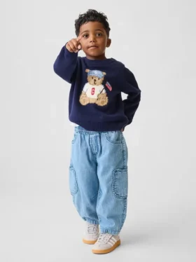 Jeans-baril à enfiler avec poches « Brannan Bear » pour Bébé & Enfant