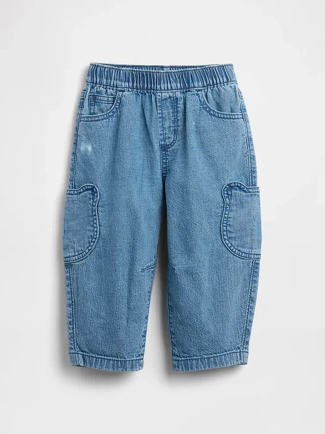 Jeans-baril à enfiler avec poches « Brannan Bear » pour Bébé & Enfant