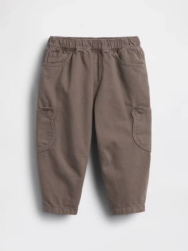 Jeans « Barrel » à poche en forme d’ours et à enfiler pour Bébé & Enfant