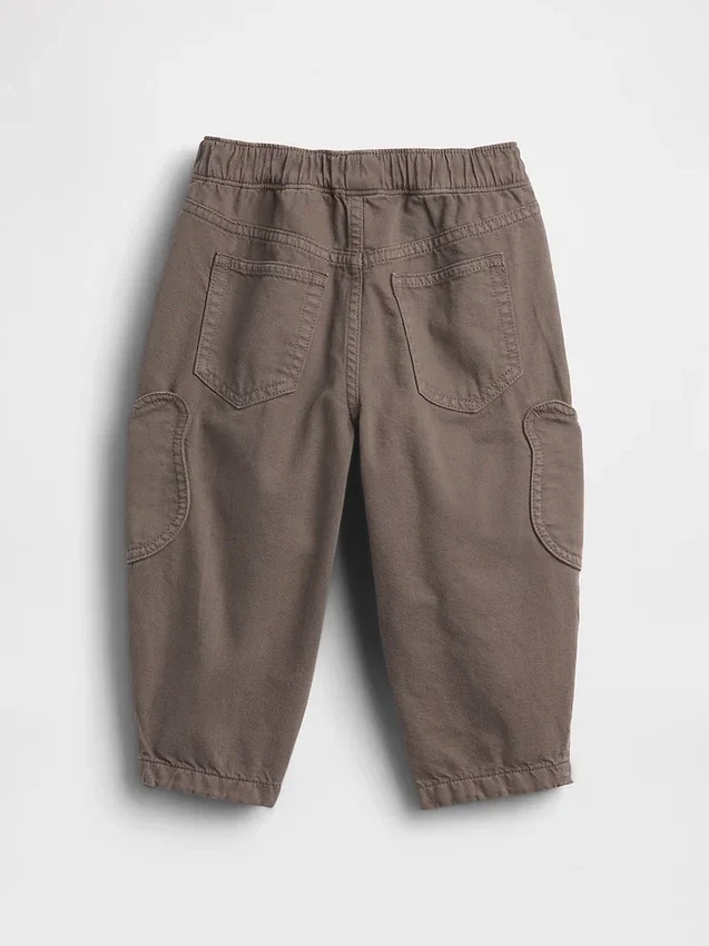 Jeans « Barrel » à poche en forme d’ours et à enfiler pour Bébé & Enfant