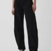 Jeans « Barrel » taille basse