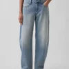 Jeans « Barrel » taille basse