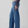 Jeans « Barrel » taille basse