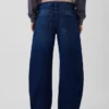 Jeans « Barrel » taille basse