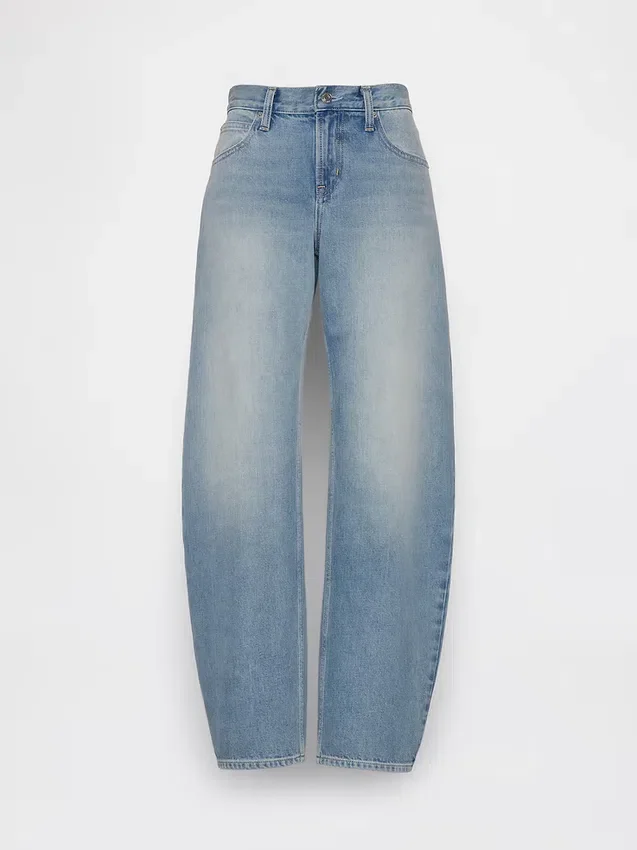 Jeans « Barrel » taille basse