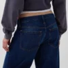 Jeans « Barrel » taille basse