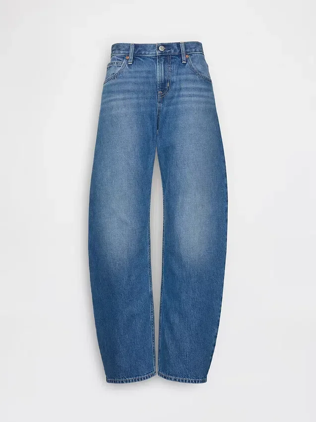 Jeans « Barrel » taille basse