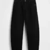 Jeans « Barrel » taille basse