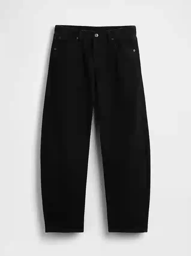 Jeans « Barrel » taille basse