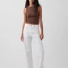 Jeans Barrel taille haute