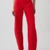 Jeans Barrel taille haute