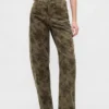 Jeans Barrel taille haute