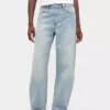 Jeans Barrel taille haute