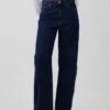 Jeans Barrel taille haute