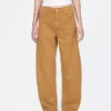 Jeans Barrel taille haute