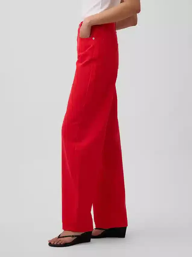 Jeans Barrel taille haute
