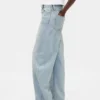 Jeans Barrel taille haute