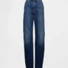 Jeans Barrel taille haute