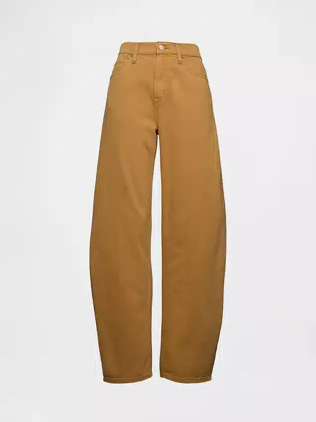 Jeans Barrel taille haute