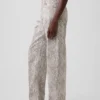 Jeans « Barrel » taille haute à imprimé serpent