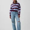 Jeans « Barrel » taille haute pour silhouettes rondes