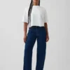 Jeans « Barrel » taille haute pour silhouettes rondes