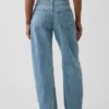 Jeans « Barrel » taille haute pour silhouettes rondes