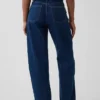 Jeans « Barrel » taille haute pour silhouettes rondes