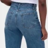 Jeans « Barrel » taille haute pour silhouettes rondes