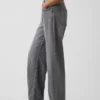 Jeans « Barrel » taille haute ultra-doux