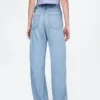Jeans « Barrel » taille haute ultra-doux