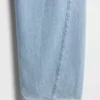 Jeans « Barrel » taille haute ultra-doux