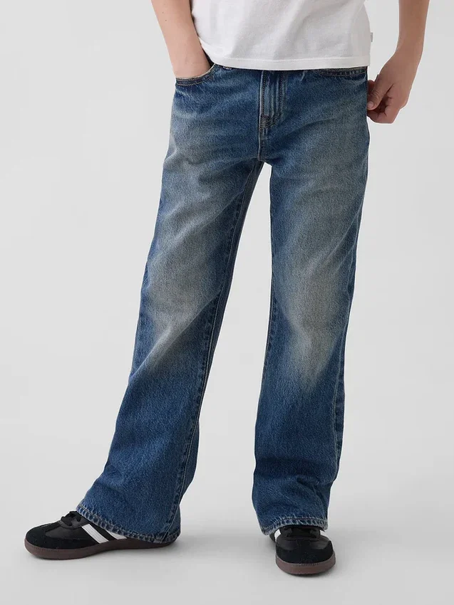 Jeans bootcut décontractés pour enfants