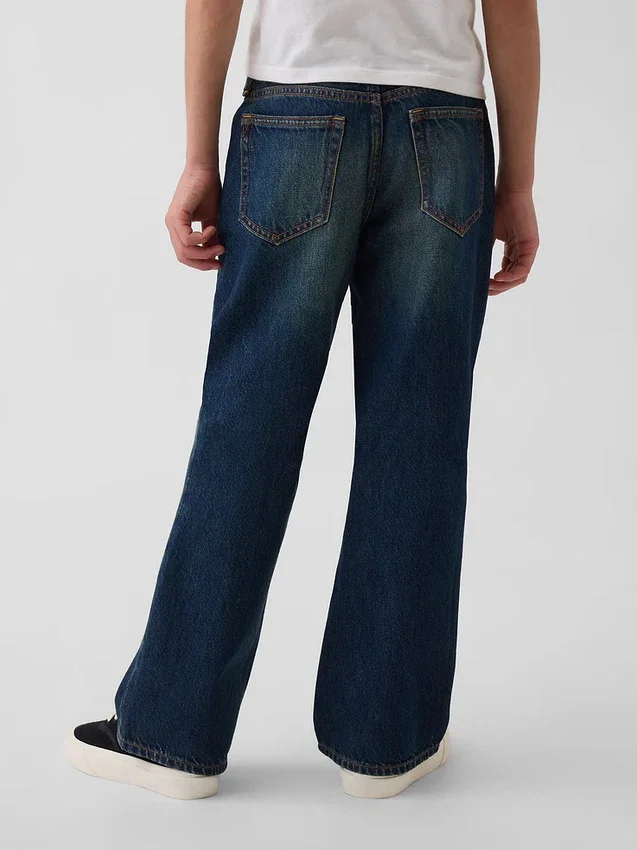 Jeans bootcut décontractés pour enfants