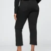 Jeans capri court à taille haute
