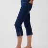 Jeans capri taille basse