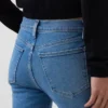 Jeans capri taille basse