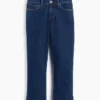 Jeans capri taille basse