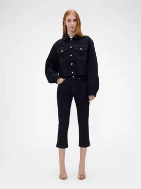 Jeans capri taille basse GAP × Victoria Beckham