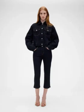 Jeans capri taille basse GAP × Victoria Beckham