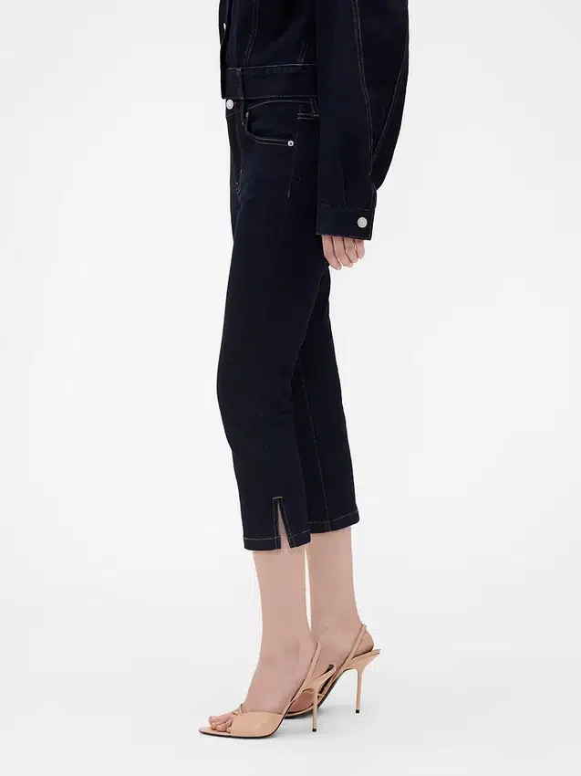 Jeans capri taille basse GAP × Victoria Beckham